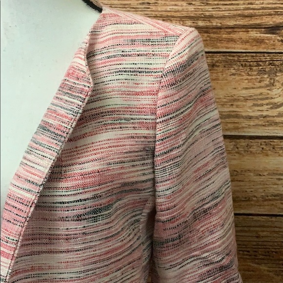 Kasper\ Multi Colored Open Front Blazer - Picture 4 of 6